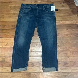 NWT Citizens Of Humanity Emerson Slim Boyfriend Ankle Jeans 30 Made In USA
